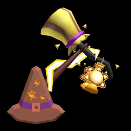Solar Witch Broom — set lendário de Flee the Facility